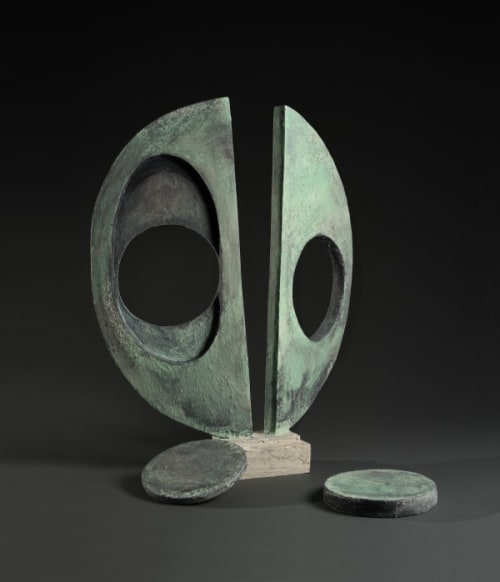 Ever Since Night Falls (Two Forms (Divided Circle), Barbara Hepworth, 1969)