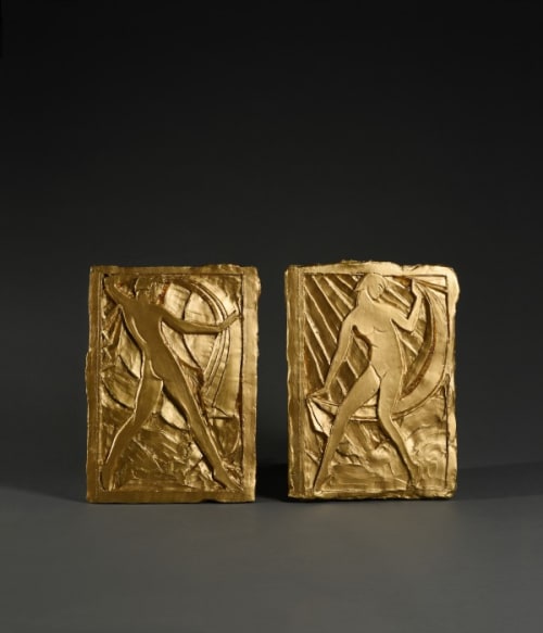 Ever Since Night Falls (Manhattan Goddesses Dancing in the Winds, Rene Paul Chambellan, 1929)