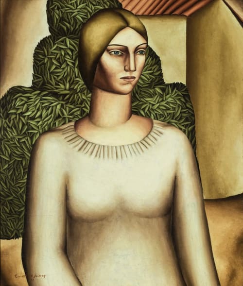 Girl with Acacia Tree