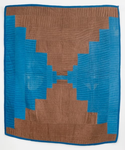 Mary L. Bennett (Gee's bend) Untitled (Bricklayer quilt)