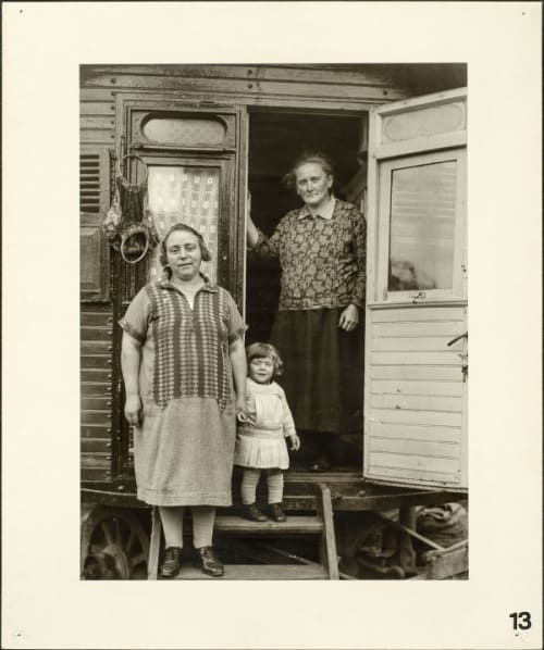 Three generations in a parish fair wagon, 1926