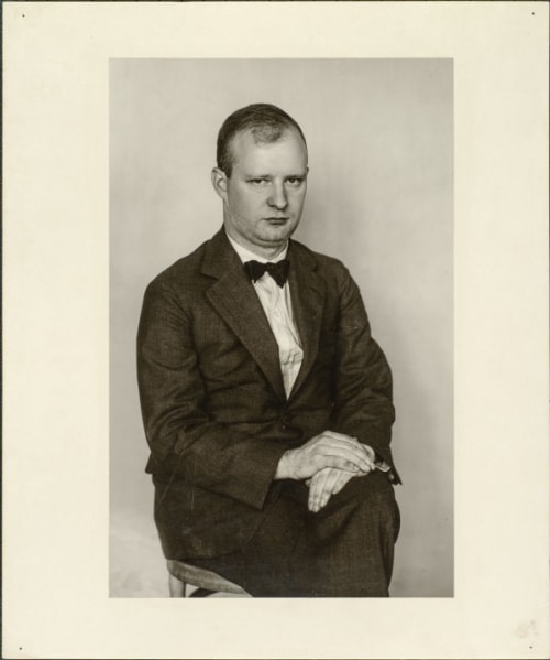 The composer (Paul Hindemith), 1925