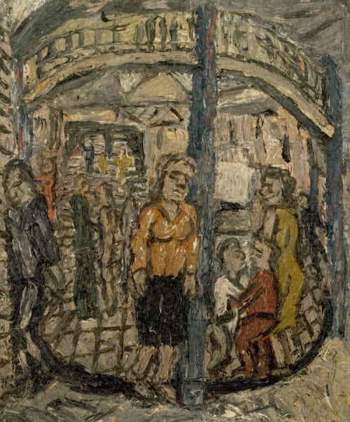 Outside the Booking Hall, Kilburn Underground Station