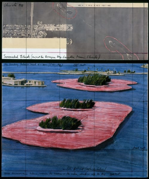 Surrounded Islands (Project for Biscayne Bay, Greater Miami, Florida)