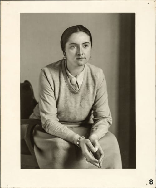 The sculptress (Ingeborg von Rath), 1929