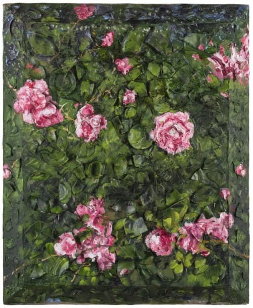 Rose Painting (Near Van Gogh's Grave) III