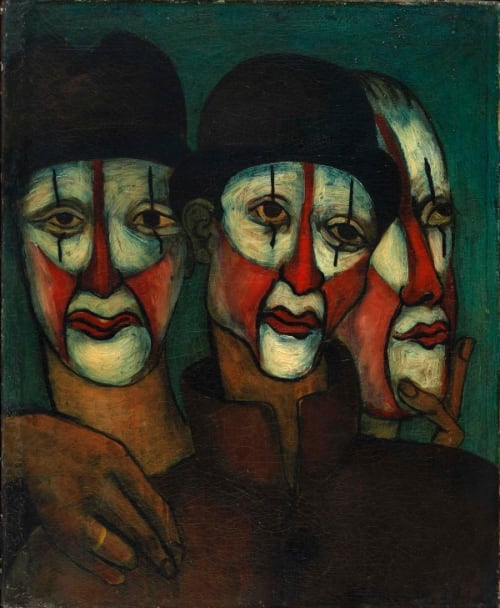 Trois Mimes (Trois Clowns)