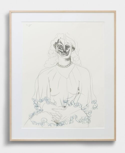 Nude with folded Hands