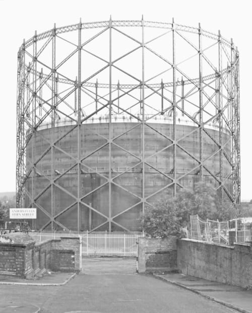 Teleskopgasbehälter Rochdale, UK