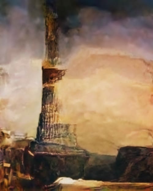The Tower of Babel (Corpus: Spheres of Purgatory) Adversarially Evolved Hallucination