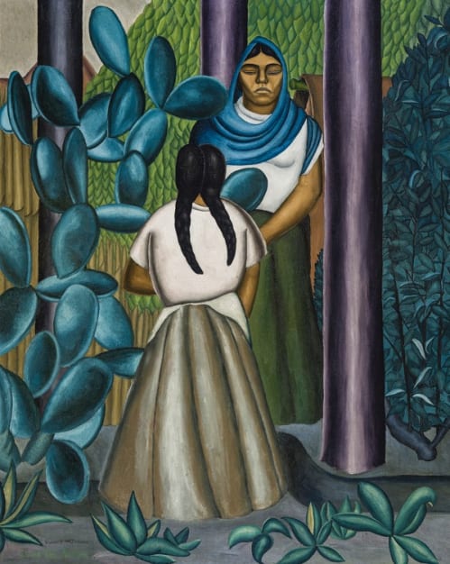 Women with Cactus