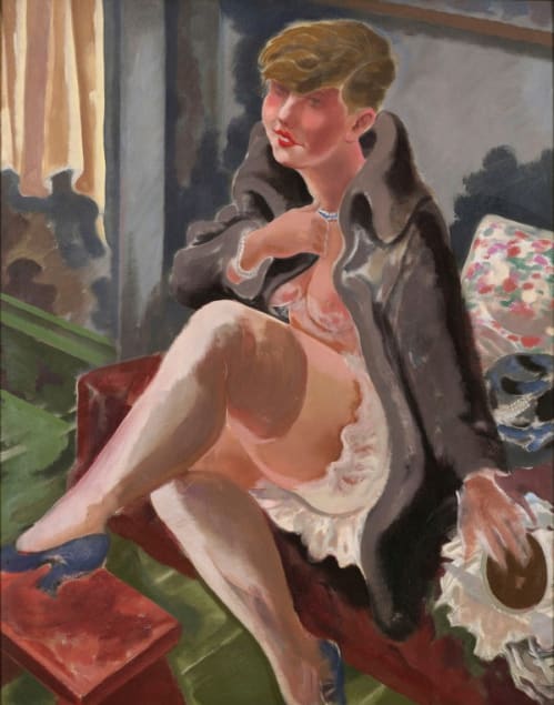 Seated Girl, Lotte Schmalhausen