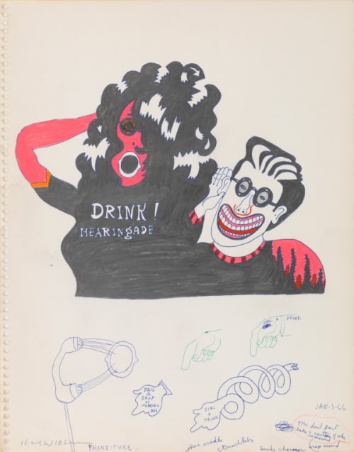 Untitled (Study for Drink Hearing Ade)