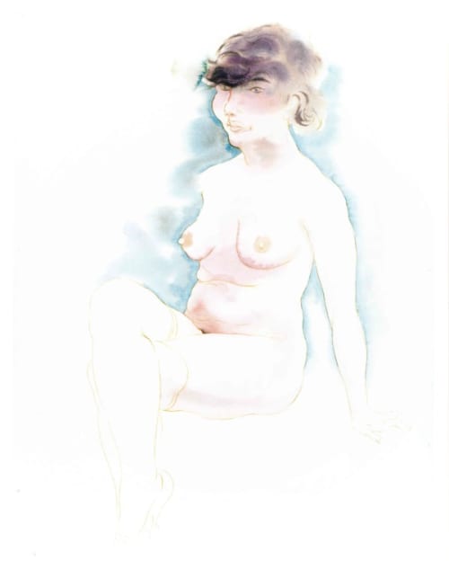 Sitzender Akt (Seated Nude)