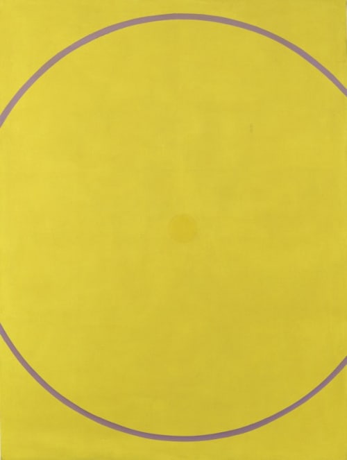 Untitled (Yellow Violet Arc)