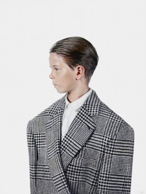 Portrait of Leonidas Zavros in Versace