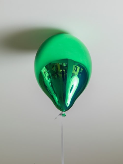 Green Mirror Balloon (medium)