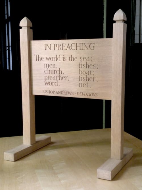 In Preaching / In Walking - Bishop Andrews (Devotions) / Ian Hamilton Finlay (Echoes Series)