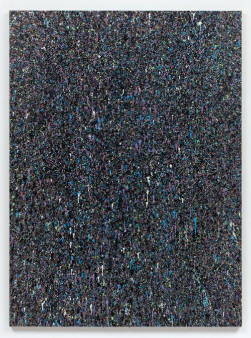 Leftover Paint Abstraction #2 (75" x 55")