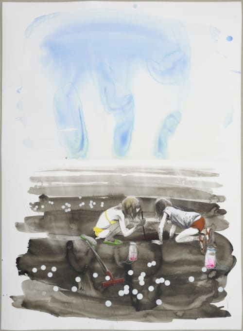 Untitled (Two Girls Digging For Carmine)