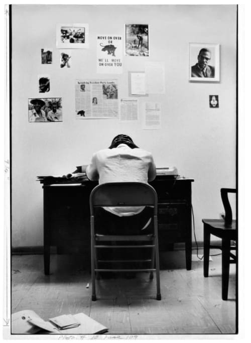 Stokely Carmichael in SNCC Office