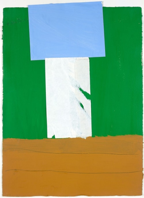 In Green, with Ultramarine and Ochre