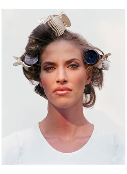 Woman in Curlers