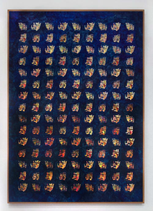 4 Paracas Textile Fragments at the British Museum Reconstruction