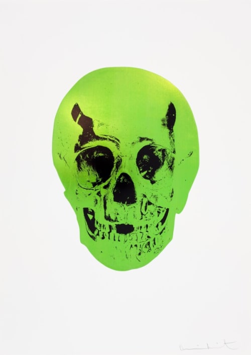 The Sick Dead: Lime Green/Raven Black
