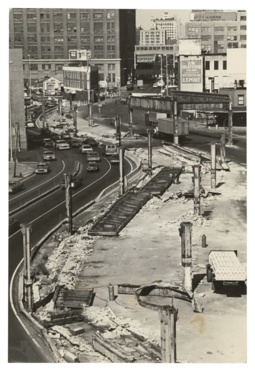 “Dismantled elevated West Side Highway”