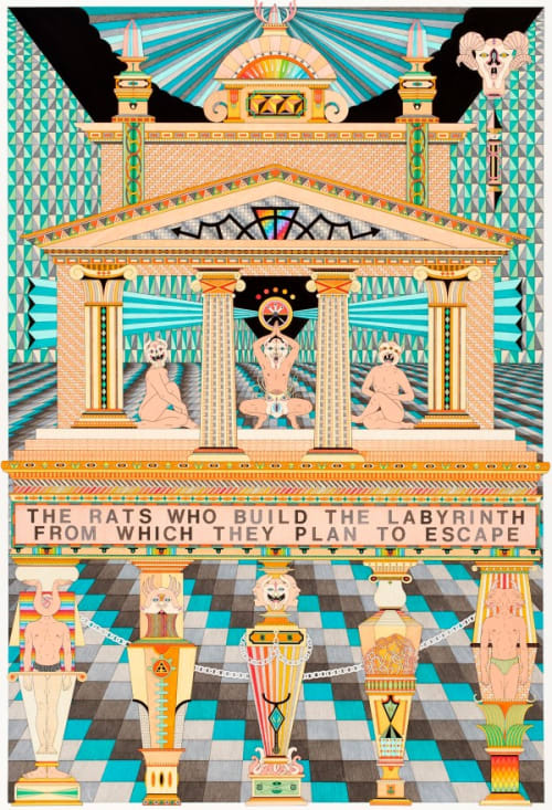 The Rats who build the Labyrinth from which they plan to escape