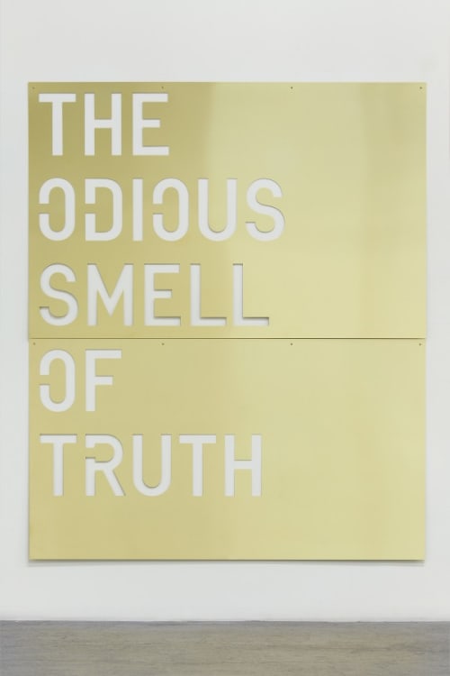 untitled 2018 (the odious smell of truth)