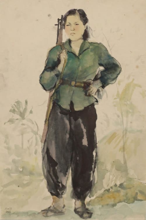 Light and Belief: Sketches of Life from the Vietnam War (detail)