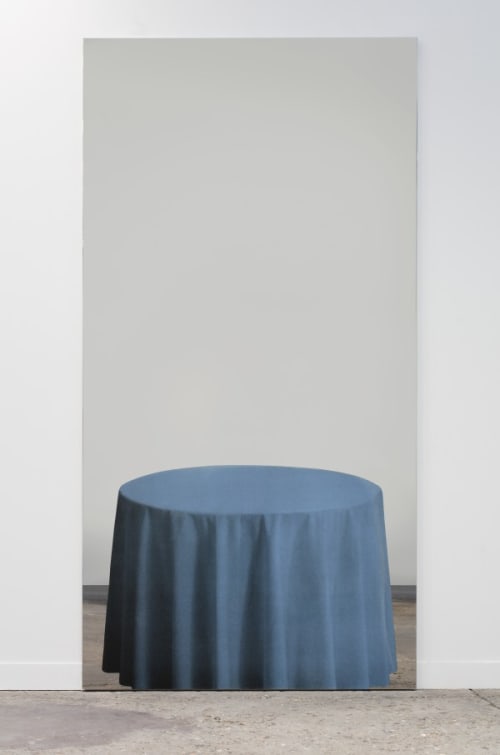 Tavolo azzurro