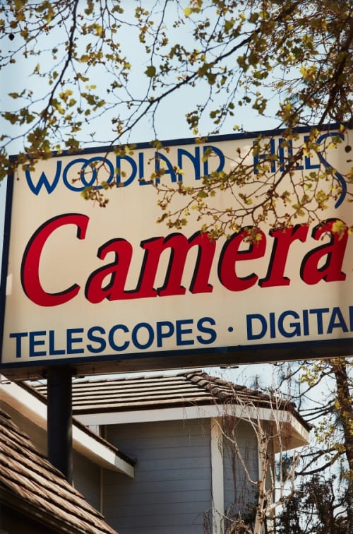 Camera Store Sign
