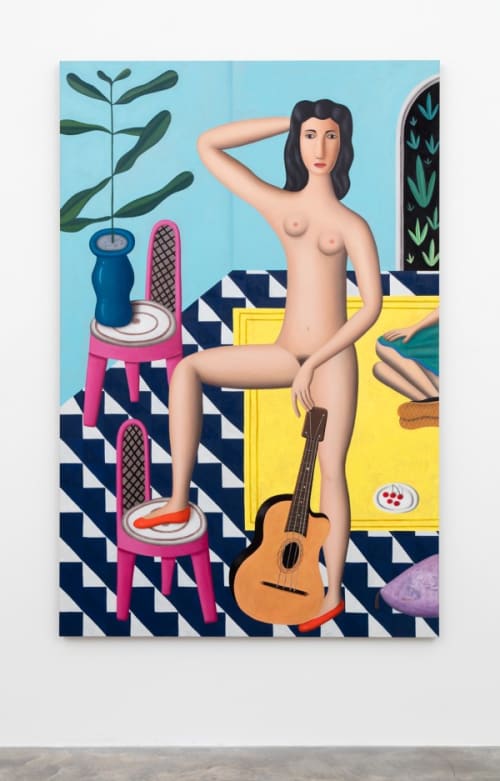 Lady with Ukulele