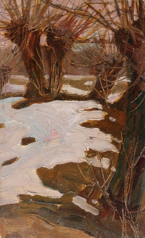Winterlandscape with Willows