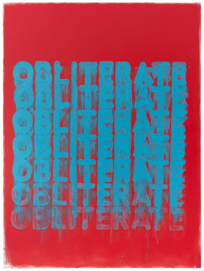 Jan Dibbets | New Color Studies- Dark Blue Vertical, 1976