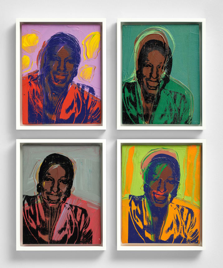 Andy Warhol | Portrait de Man Ray, 1974 | Art Basel Andy Warhol | Portrait de Man Ray, 1974 | Art Basel