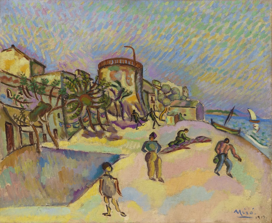 Joan Miró | Cambrils, la plage, 1917 | Art Basel