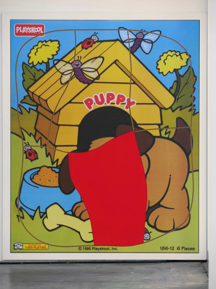 Matt Keegan Puppy Puzzle (One), 2019