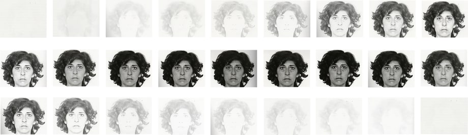 Self-Portrait in Space (From Nothing to Nothing) by Esther Ferrer