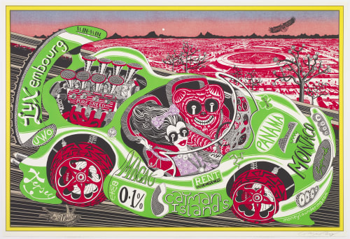 Skateboard The Skateroom - Grayson Perry - Édition Limitée - Fabriqué En France