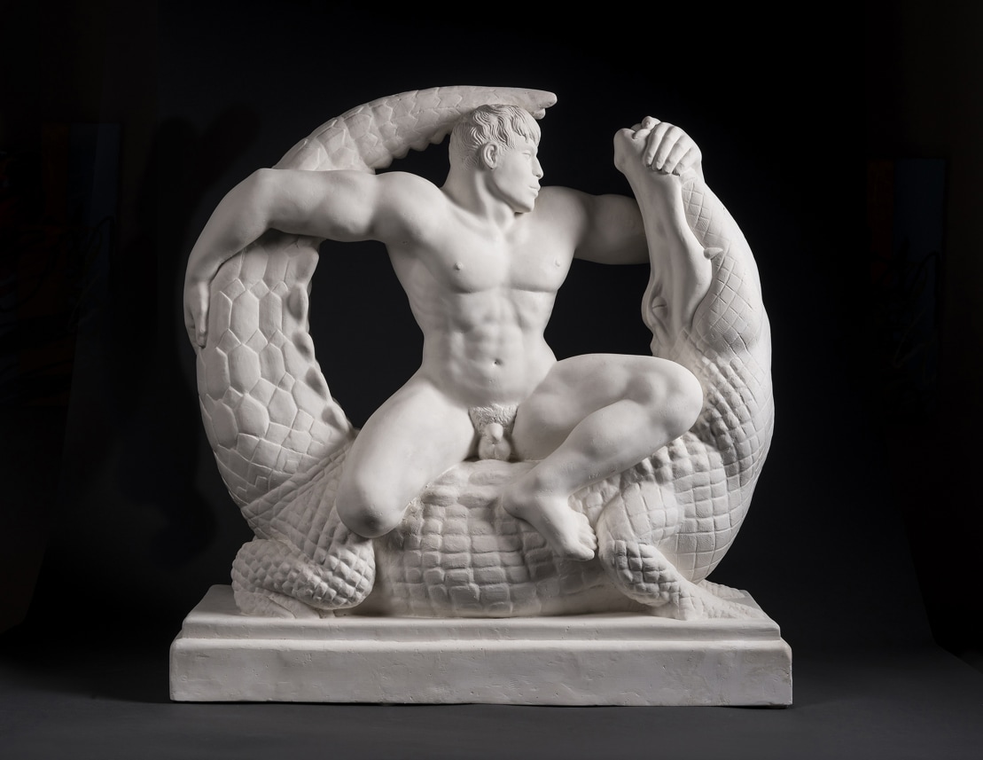 Maquette for "Alligator Bender"