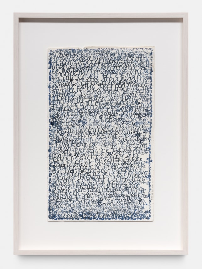 GARDEN WRITING (Embroidery)