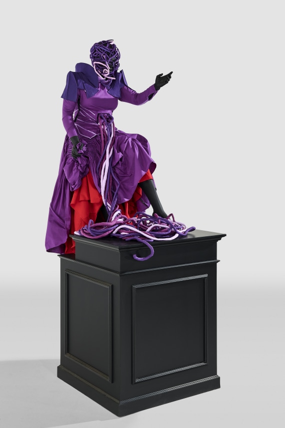 The Ascension of the Purple Figure