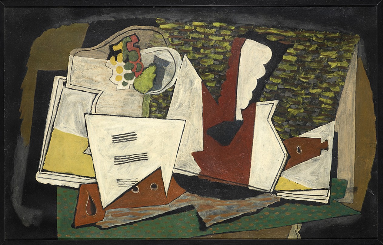 Instruments de Musique et Compotier