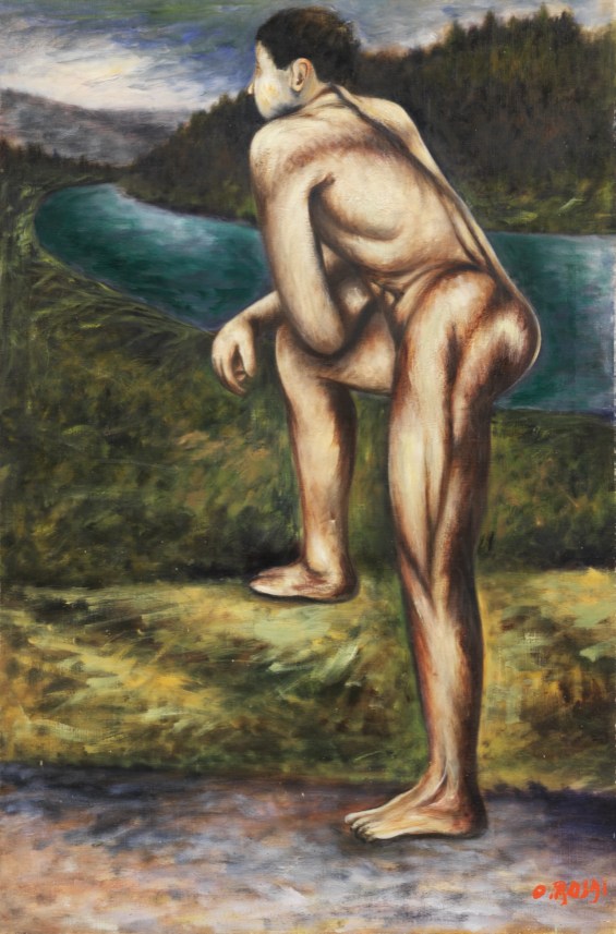 Nudo sul fiume