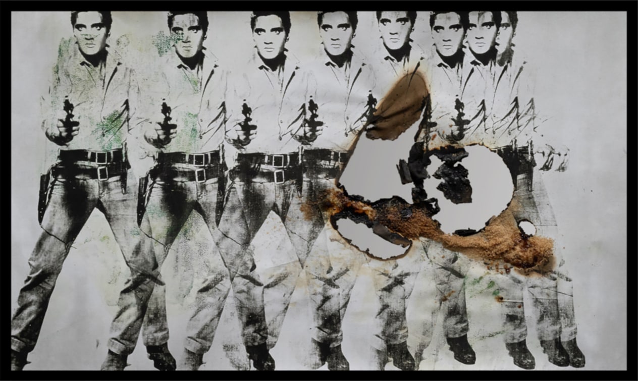 Self Portrait of You + Me (Elvis 6 Pistols)