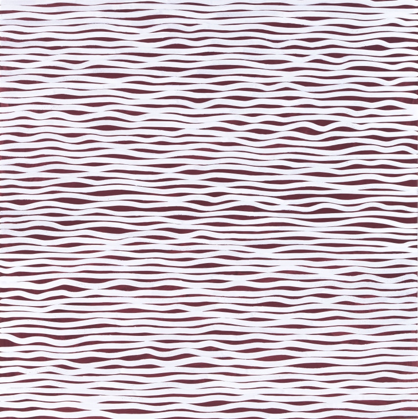 White Horizontal Lines On Color